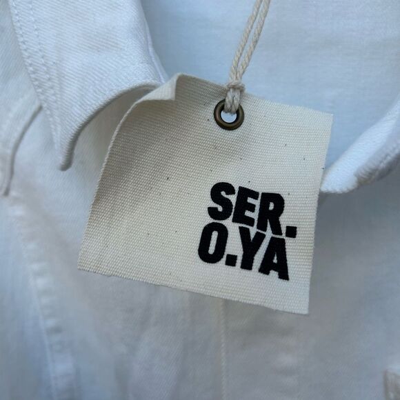 SER.O.YA Fallon Jumpsuit white NWT - Picture 12 of 12